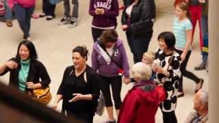 Opera Flash Mob Opera on the Avalon Avalon Mall St Johns Newfoundland June 1 2013 [upl. by Koetke]