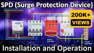 Surge Protection Device  Surge Arrester  SPD working principle  Overvoltage Protection Device [upl. by Ahcsropal]