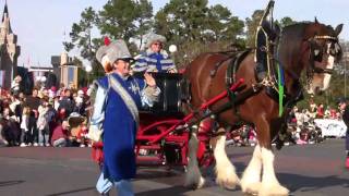 Walt Disney 2009 Mickeys Once Upon A Christmastime Parade pt 1 HD [upl. by Oler]