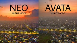 The DJI NEO VS DJI AVATA 2  NIGHT MODE  Camera Test [upl. by Sola]