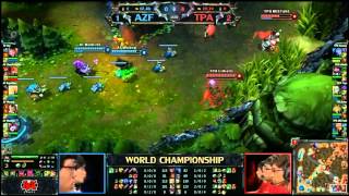 League of Legends World Championship 2012 Final Match and ceremony [upl. by Natsyrt]