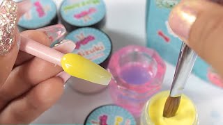 Kawaii la sorprendente colección de acrilicos de wapizima te va a encantar 💛 [upl. by Eliathas]