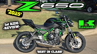 2025 Kawasaki Z650 1st Ride amp Review  Nothing Even Compares [upl. by Nalyorf]