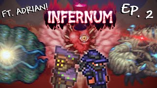 Terraria  INFERNUM ft Adrian EP 2 THE BONE ZONE [upl. by Docilu205]