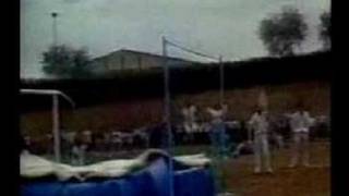 First World Record Javier Sotomayor 243 High Jump [upl. by Zetram]