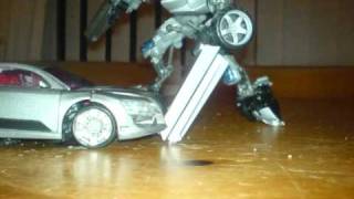 transformers rotf sideswipe vs sideways [upl. by Llennoc]