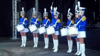 SEXY RUSSIAN POMPOM GIRLS  Run The World 🎵🥁 à Brest BretagneFR 🔥OC Burning Studio 1972™ [upl. by Mueller]