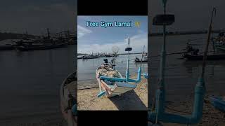 Lamai Koh Samui 🌴 Free Island Gym 🏋️‍♀️🏋️‍♂️ thailand gym lamaibeach islandlife kohsamui [upl. by Supat]