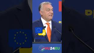 Orban defends ProPeace stance in Ukraine as EU Leaders push for Unity [upl. by Nnaacissej]