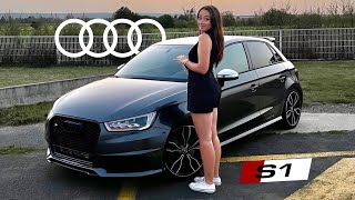 Audi S1  Quand la puissance rencontre la grâce féminine [upl. by Laro75]