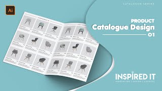 Catalogue design tutorial in illustrator  Inspired IT  Catalogue design  01 [upl. by Onivag165]