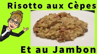 Risotto aux Cèpes et au jambon Ninja Foodi Max [upl. by Mazonson]