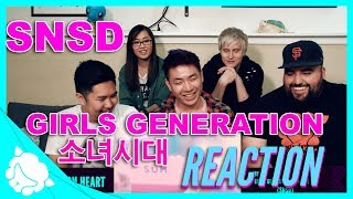 NonKpop Fans REACT to SNSD GIRLS GENERATION 소녀시대  GEE and LION HEART [upl. by Chiarra]