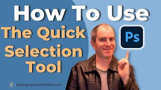 How To Use The Quick Selection Tool in Photoshop  Photoshop Tools Tutorial [upl. by Griffis]