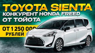 TOYOTA SIENTA  конкурент HONDA FREED [upl. by Dukie383]