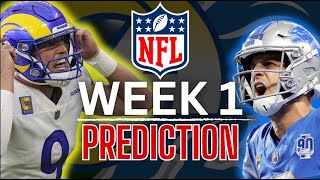 Los Angeles Rams vs Detroit Lions Picks amp Predictions  Sunday Night Football Picks Week 1 [upl. by Westmoreland]