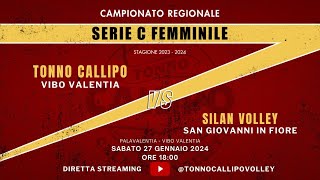 Tonno Callipo Volley vs Silan Volley  27012024 [upl. by Ynnod840]