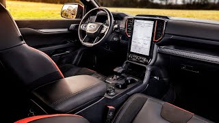 2023 Ford Ranger Raptor  INTERIOR [upl. by Yelrebma]