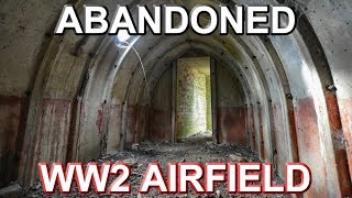 Exploring an Abandoned WW2 Airfield Used by the USAF [upl. by Ecnaret775]