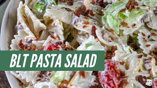 BLT Bow Tie Pasta Salad Recipe [upl. by Gardner396]