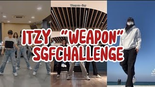 ITZY quotWEAPONquot SGFchallenge dance challenge tiktok version [upl. by Constant128]