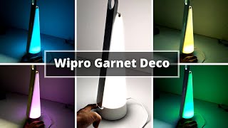 Wipro Garnet Deco 6W LED Table Lamp Unboxing amp Quick Review  Best StudyTable Lamp Under Rs1000 [upl. by Sloan]