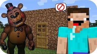 NOOB VS ANIMATRONICOSEXE PIZZERIA BAJO TIERRA MINECRAFT TROLL  ROLEPLAY [upl. by Johanna]