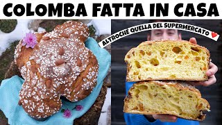 COLOMBA DI PASQUA FATTA IN CASA  la ricetta migliore che puoi trovare farai un figurone  DZ [upl. by Ahsienek]