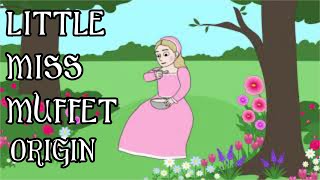 Little Miss Muffet  Dark and not so Dark Nursery Rhyme Origin [upl. by Oznecniv]