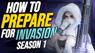 HOW TO PREPARE FOR SEASON 1 INVASION THE ONLY GUIDE YOU NEED  THE FIRST DESCENDANT [upl. by Kamillah440]