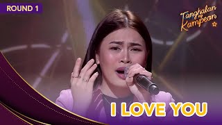 Shamae Mariano bursts with talent with I Love You  Tanghalan Ng Kampeon [upl. by Ahsoyek487]