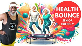 Boost Your Fitness  Easy Mini Trampoline Rebound Health Bounce  Seniors amp Beginner  26 Min [upl. by Berry]