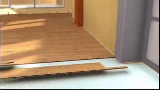 How To Lay Rapidfit and Twinclic Laminate Flooring with Wickes [upl. by Sara-Ann391]