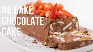 No Bake Chocolate Cake  EG13 Ep46 [upl. by Alegnave]