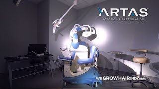 LIVE ARTAS Robotic Hair Transplant Procedure  ARTAS in Action [upl. by Carvey595]