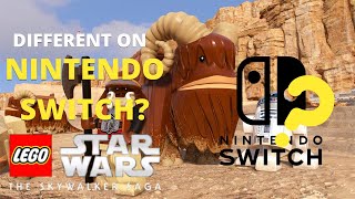 LEGO Star Wars The Skywalker Saga  Will It Be DIFFERENT On NINTENDO SWITCH [upl. by Nnalyrehc]