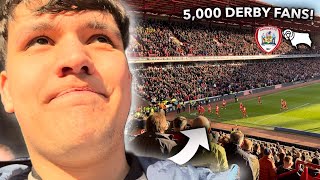 BARNSLEY 21 DERBY COUNTY vlog  BARNSLEY BEAT DERBY amp 5000 AWAYFANS [upl. by Tiernan]