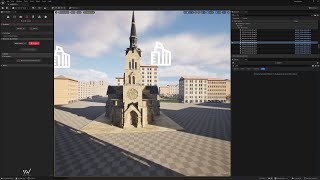 Unreal Engine 54  Creating own City Kit with WorldBLDCityBLD amp Megascans amp more  Part9  4K [upl. by Adrahc]