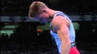 Andreas Wecker  1996 Olympics AA  Still Rings [upl. by Aikan50]