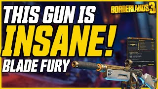 THIS VAULT CARD GUN IS BUSTED New Melee Meta  Borderlands 3 Blade Fury Gun [upl. by Coben]