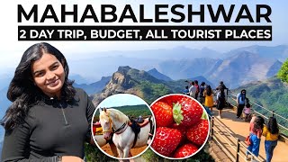 Mahabaleshwar Tourist Places  Mahabaleshwar Strawberry Farm  Mahabaleshwar Budget Trip [upl. by Armillia]