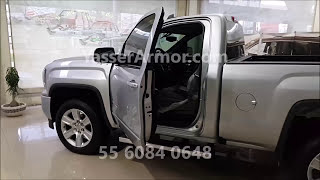 El Blindaje más Alto GMC Sierra Blindajes Yasser Armor [upl. by Crean]