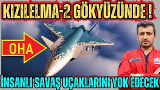 KIZILELMA2 GÖKYÜZÜNDE İNSANLI SAVAŞ UÇAKLARINI YOK EDECEK [upl. by Yerrot]