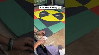 XXL kite for making 🤯😱shortsfeed shorts kite kiteflying new uttrayan2023 [upl. by Anilok385]