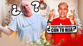 LA PREGUNTA MÁS IMPORTANTE A MI SUEGRO 🤞🏻🎄💘 [upl. by Wanfried761]