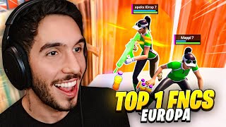 Analisando o TOP 1 da FNCS da Europa 🥇 week 2 [upl. by Lekzehcey]