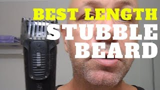 Best Length For Perfect Stubble Beard Beard Tips [upl. by Lubeck]