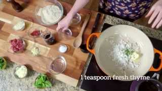 Georgia Pellegrini Makes Venison Risotto with Riceland Rice [upl. by Alfeus]