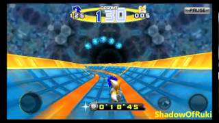 Sonic 4 Episode 2 THD  Special Stage 1 Running on Samsung Galaxy S2 [upl. by Yate]