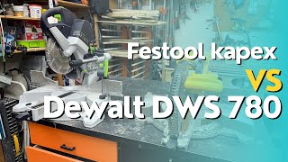 Festool vs dewalt miter saw [upl. by Dupaix]